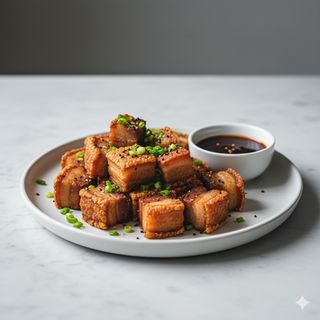 Bocconcini di maiale croccanti