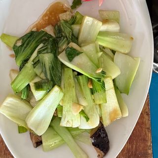 Verduras Chinas Con Setas Chinas