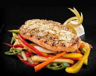 Steak de somon sălbatic