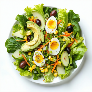 Ensalada Con Manzana Y Aguacate