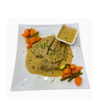 Escalope De Boeuf Au Poivre