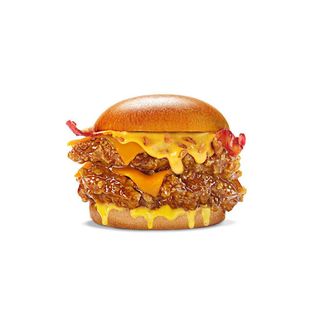 La Burger Glaseada Doble De Miel