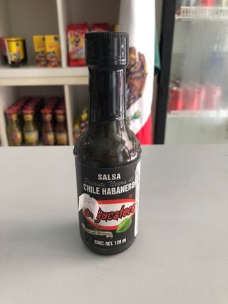 Salsa Picante Negra De Chile Habanero, El Yucateco, 120Ml