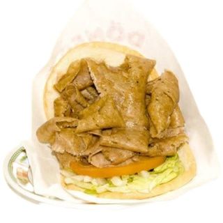 Doner Kebab Con Doble Carne De Ternera