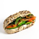 Bocadillo Semillado Salmón y Aguacate