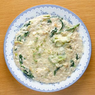 Ризото Аспежи, романеско и тиквички