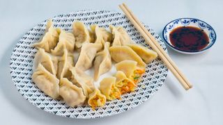 Kuvani dumplings sa povrćem