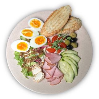 Сніданок з шинкою 