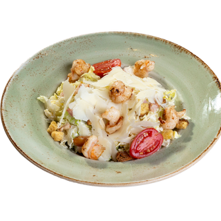 Салата Цезар със скариди 350 гр