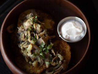 Деруни з грибами та цибулею (210g)