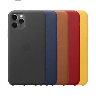 iPhone 11 Pro Max Apple Leather Case