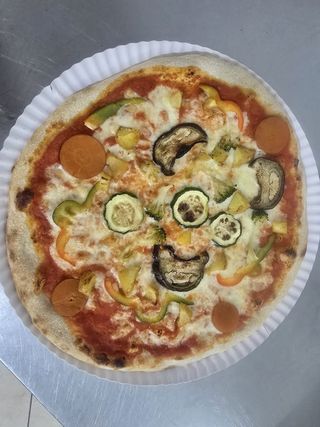 Pizza vegetariana