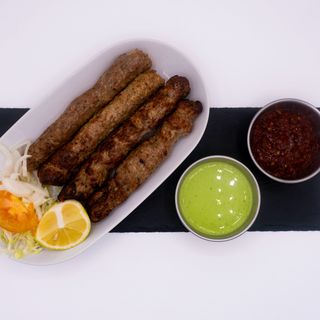 4 seekh kebab