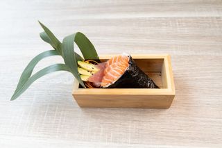 Temaki salmone, tonno