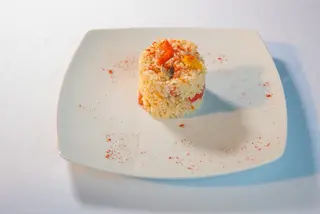 Orez cu fructe de mare