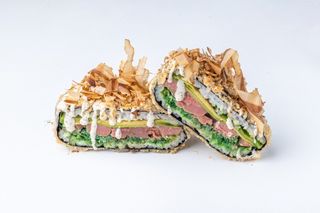 Sushi - burger z tuńczykiem