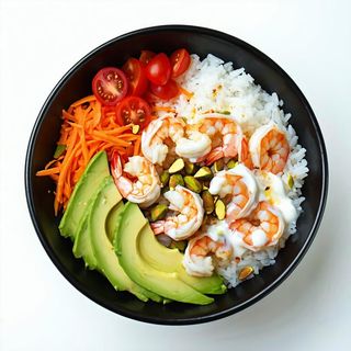 Pokè pistacchio bowl