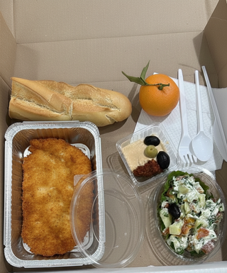 Box Escalope Panée