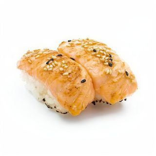 Sushi de salmón asado 