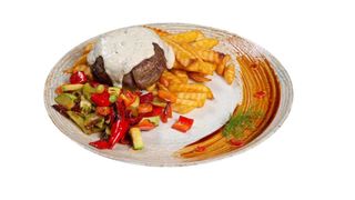 Biftek u sosu od pistaća