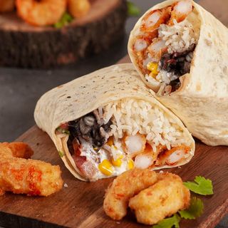 Burrito de Langostinos