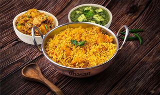 Biryani de pollo