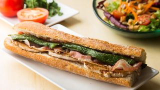 Bocadillo de lomo y bacon