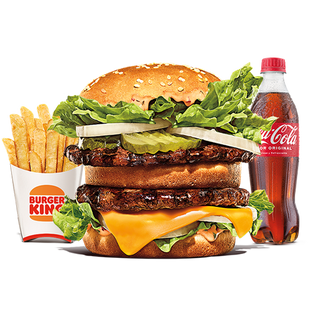 King Ahorro Menú Big King/Cheddar Lover