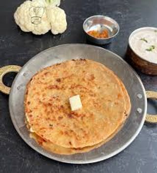 Gobi cheese paratha