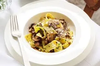 Tagliatelle Con Funghi Porcini