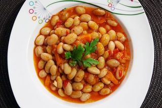 Piatto di fagioli 