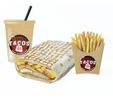 Menú Taco De Cordon Bleu Halal