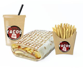 Menú Taco De Cordon Bleu Halal