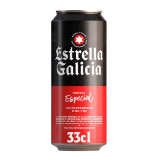 Cerveza Estrella Galicia 330 Ml.