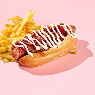 COMBO pulled hot dog