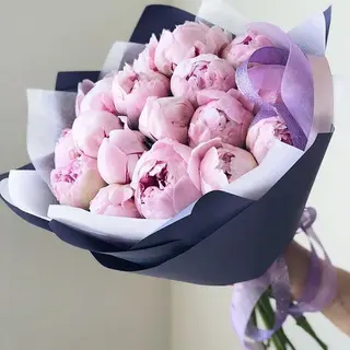 Buchet de Bujori Roz (21 fire)