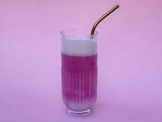 Айс Матча лате рожева S