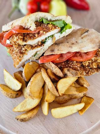 Sendvič sa hrskavom piletinom 500gr