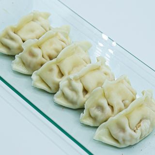 Gyozas de pollo con BBQ Koreana