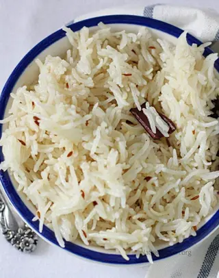 Jeera pulao - senza glutine