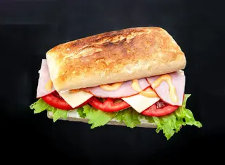 Чабата с шунка (250г)