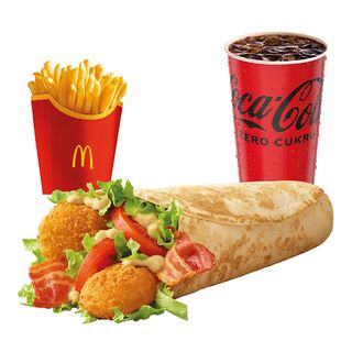 McZestaw McWrap® Chrupiący Bekon Deluxe