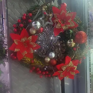 Ghianda di Natale bellissima