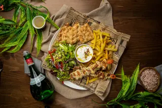 Souvlaki De Pollo