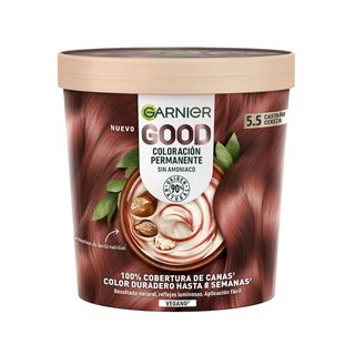 Coloración Permanente Castaño Garnier Good 5.5