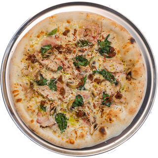 Піца курка-бекон-шпинат