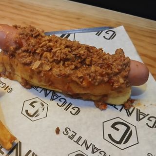 Perrito chilli con carne 