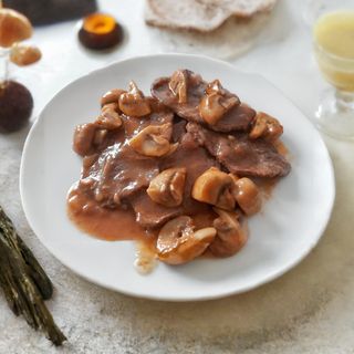 Ternera con Champiñones