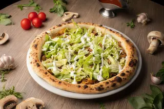 Pizza Kebap de pui Mare - D