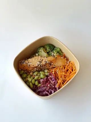 Teriyaki Salmon Salad